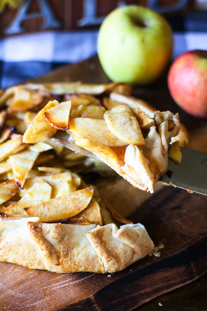 Easy Rustic Apple Pie