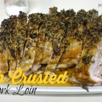 Herb Crusted Pork Loin