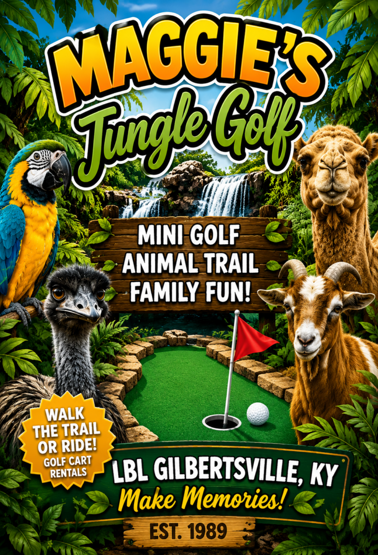 Why Families Love Maggie's Jungle Golf in Gilbertsville, Kentucky