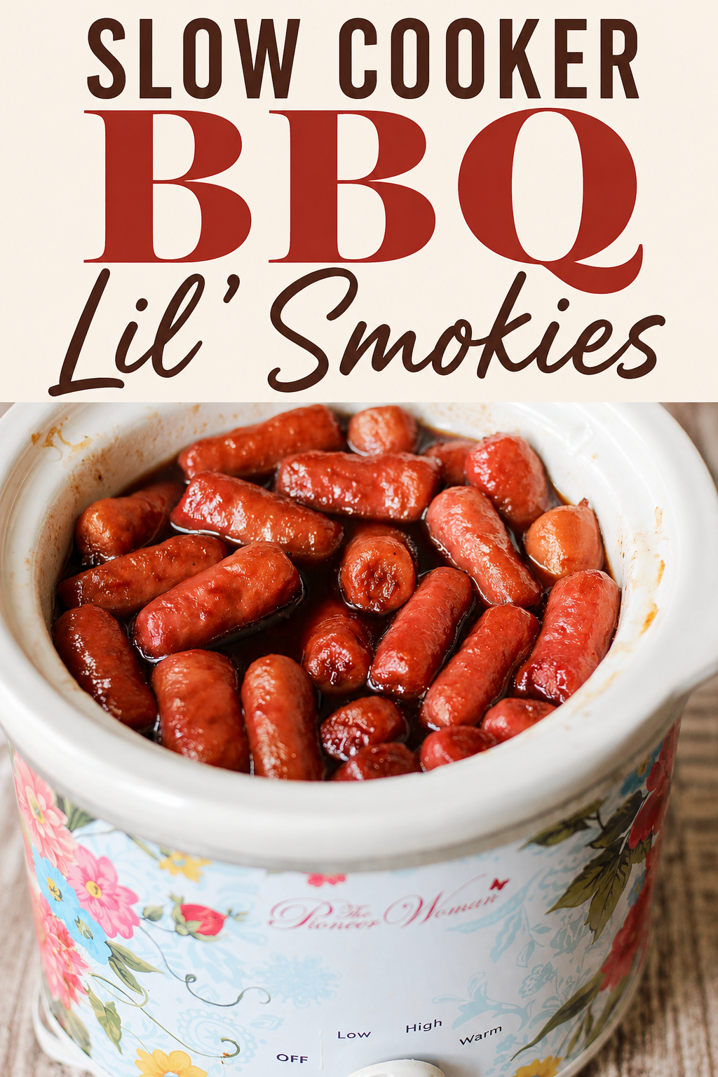 slow cooker bbq lil smokies