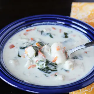 Copycat Olive Garden Chicken and Gnocchi Soup