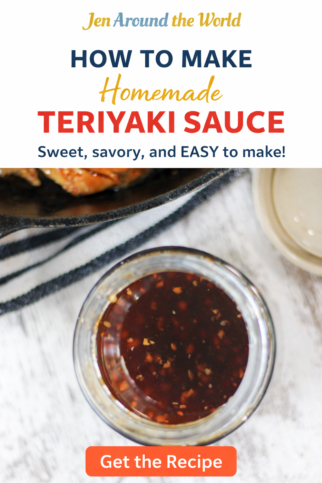 homemade teriyaki sauce