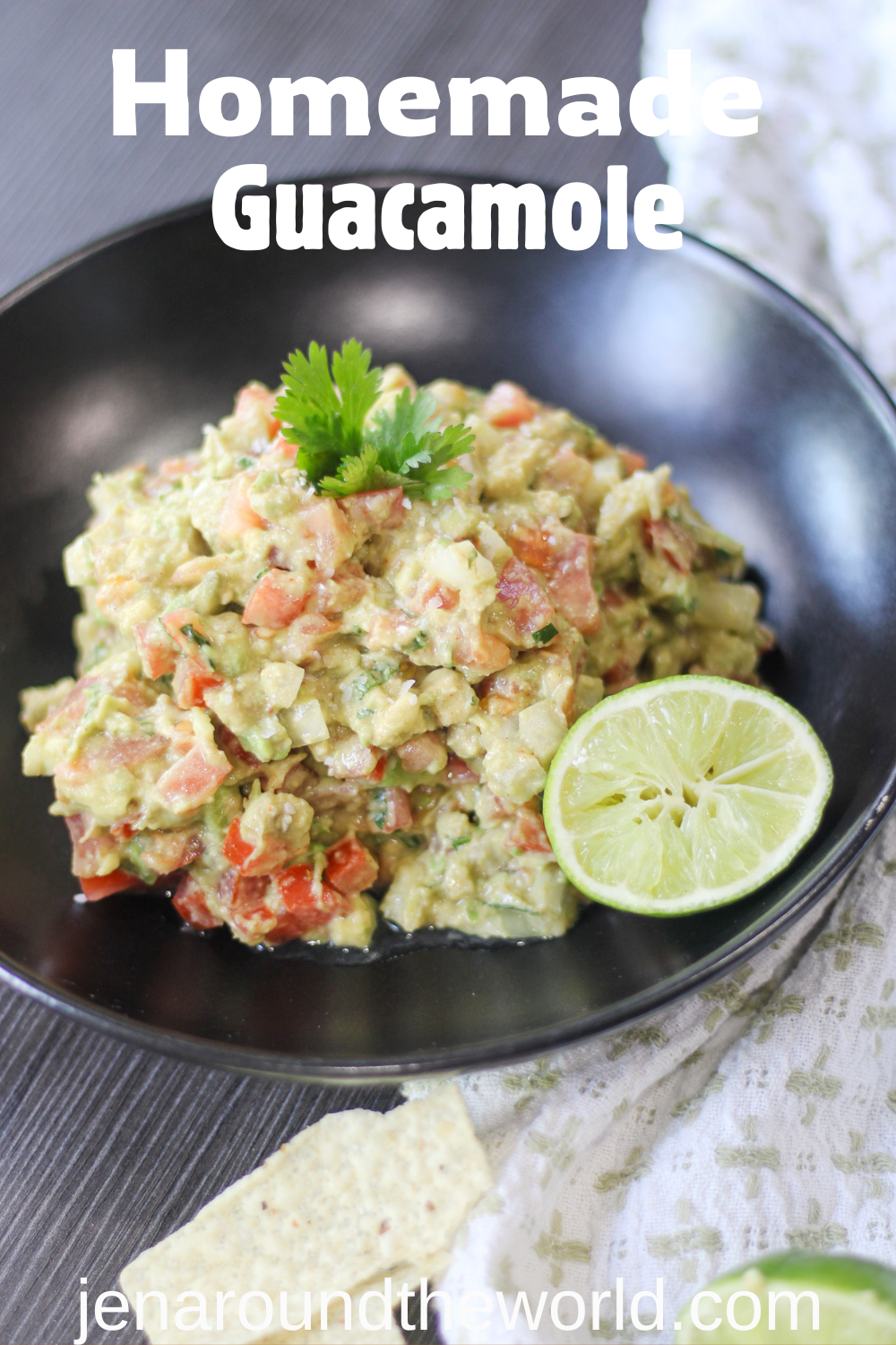 homemade guacamole