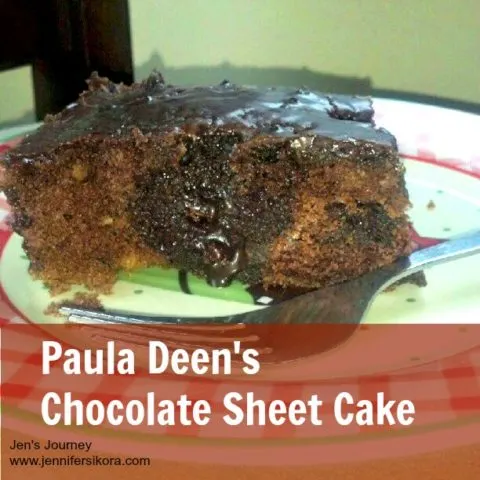 Paula Deen's Chocolate Sheet Cake