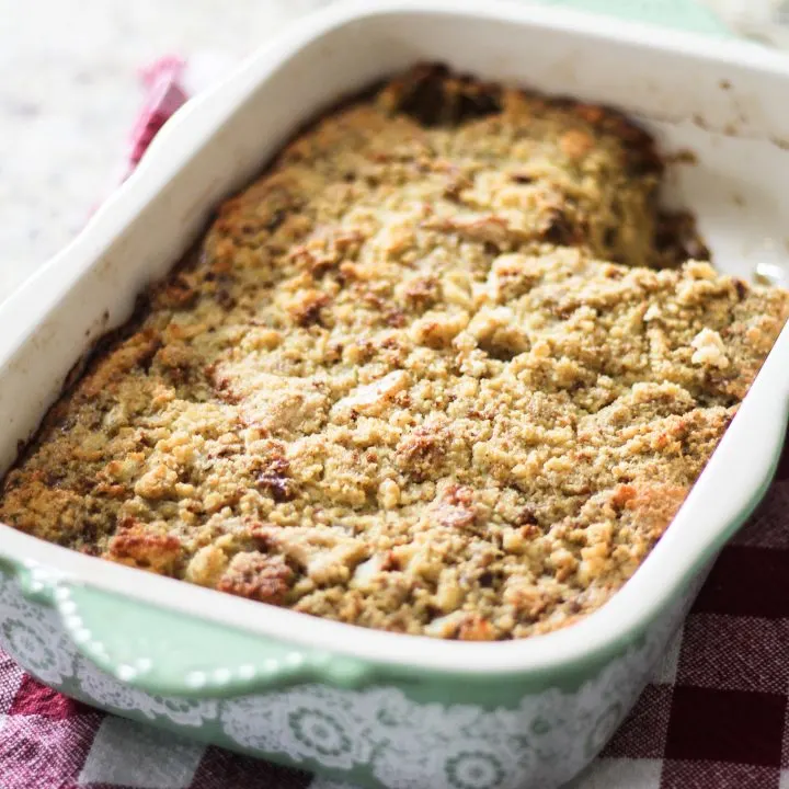 Old Fashioned Sage Cornbread Dressing