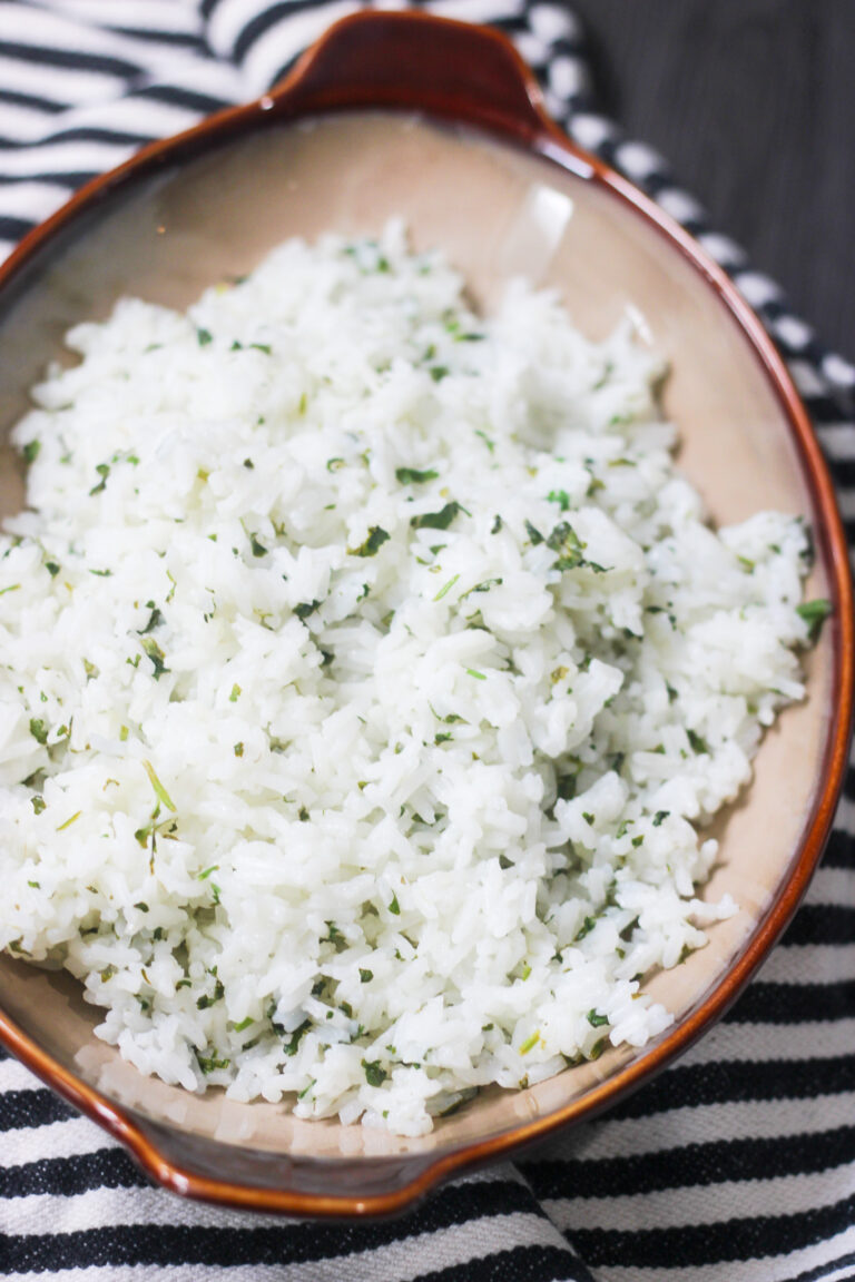 Cilantro Lime Rice (Better Than Restaurant-Style!)