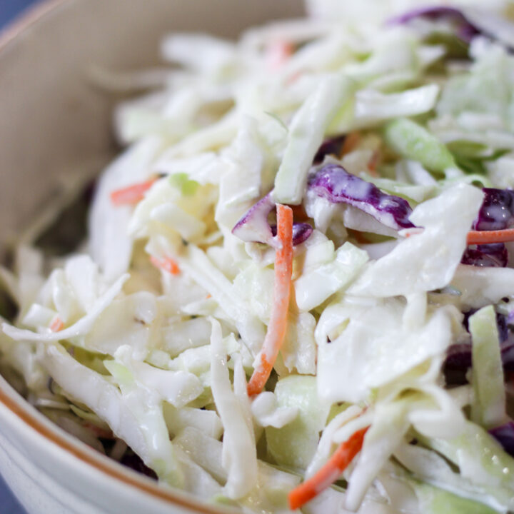 Homemade Creamy Coleslaw