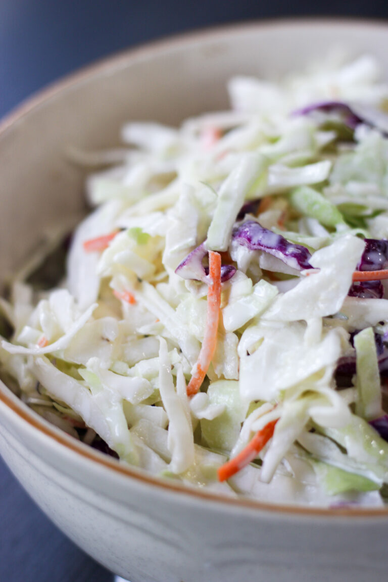 Homemade Creamy Coleslaw