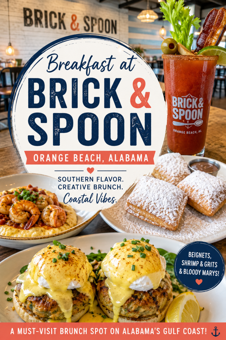 Breakfast at Orange Beach's Favorite Brunch Spot: Brick & Spoon