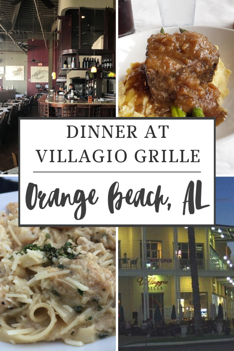 Dinner at Villaggio Grille in Orange Beach, Alabama