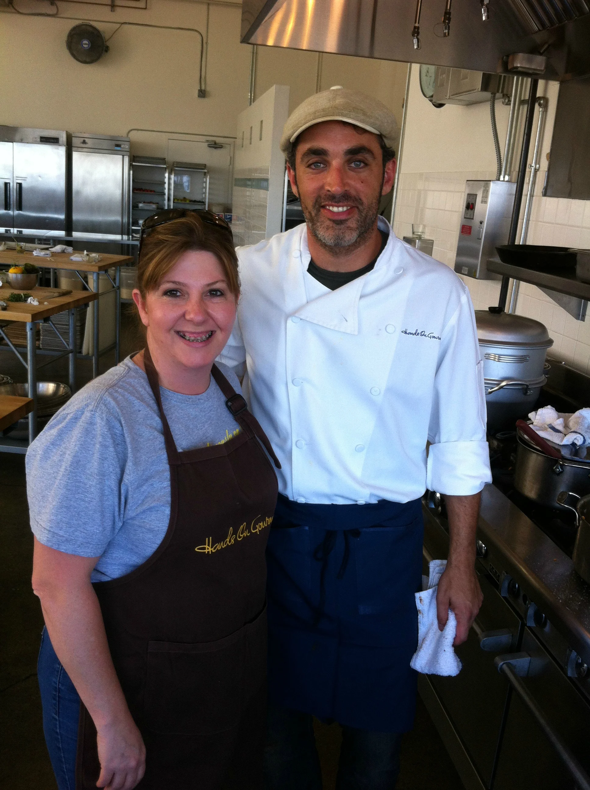 Chef Aaron at Hands on Gourmet