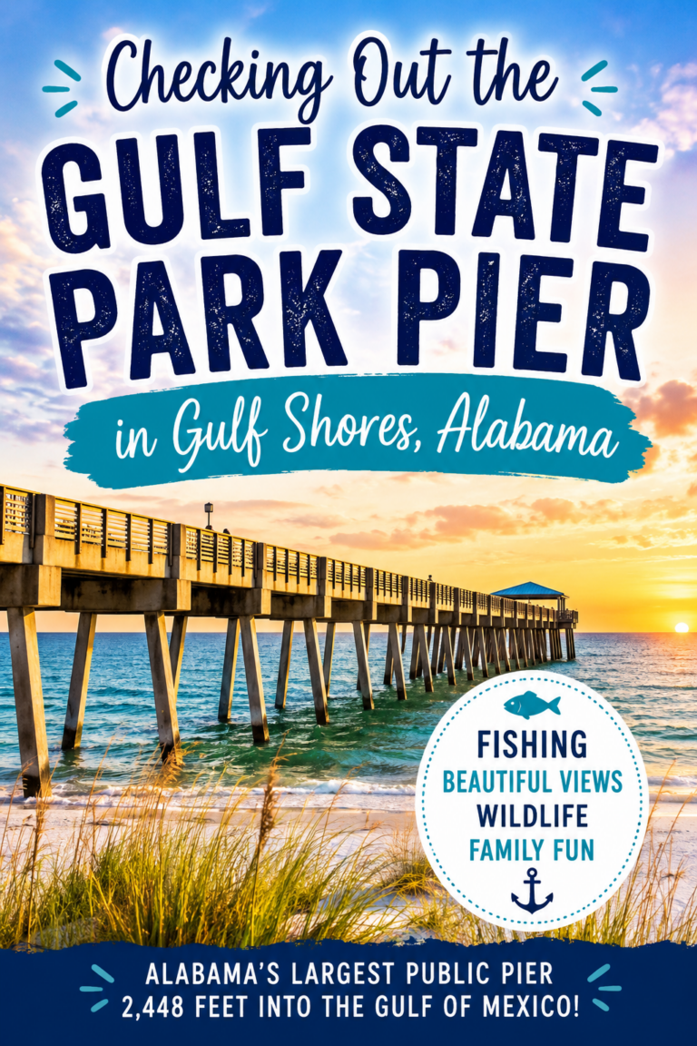 Gulf State Park Pier in Gulf Shores and Orange Beach Alabama