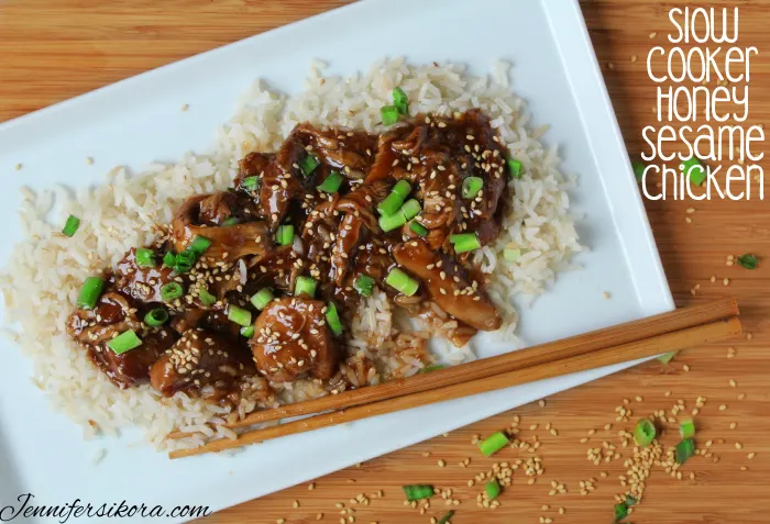 Slow Cooker Honey Sesame Chicken