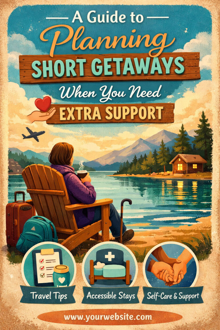 A Guide to Planning Short Getaways When You Need Extra Support