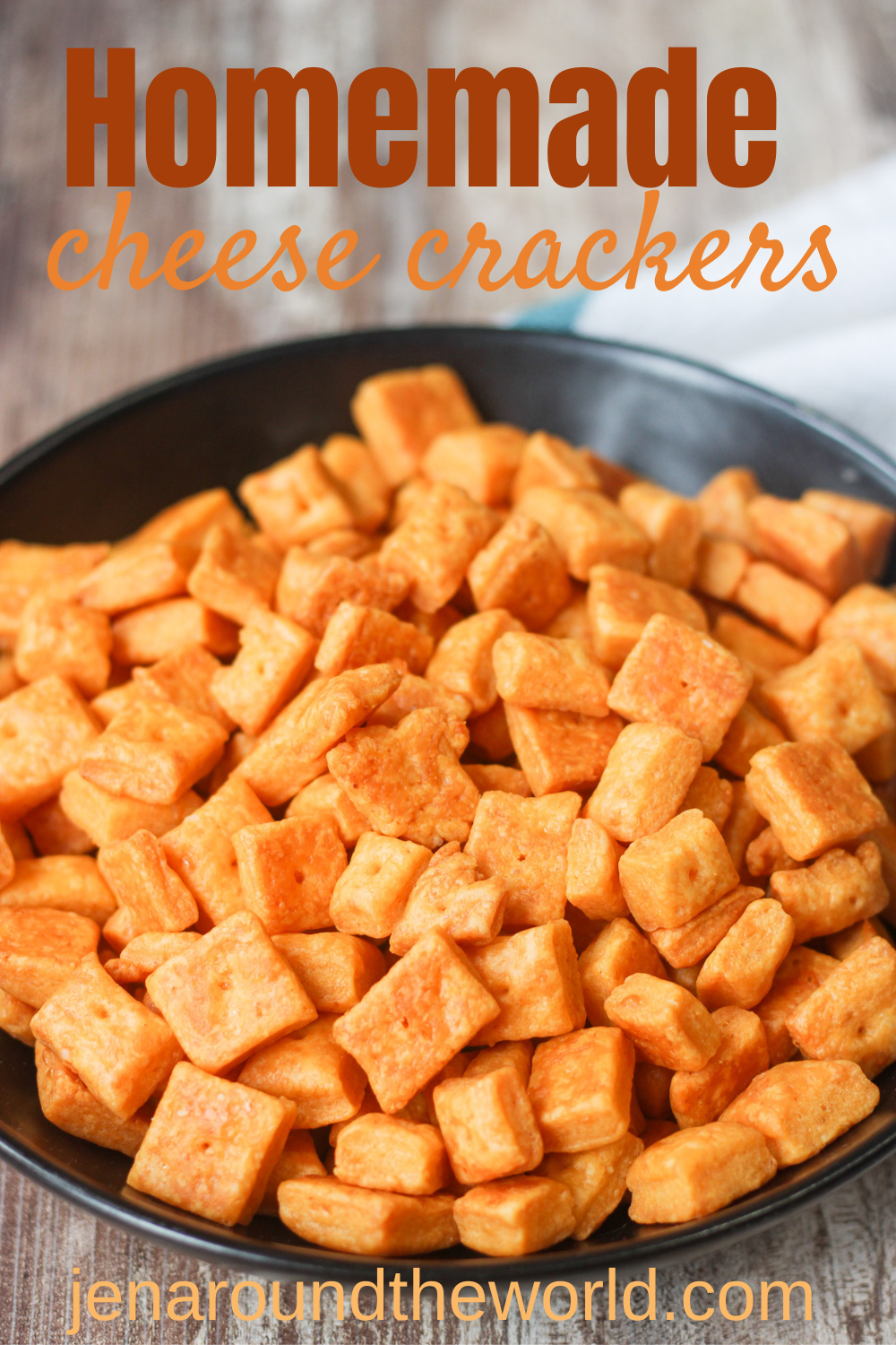homemade cheese crackers