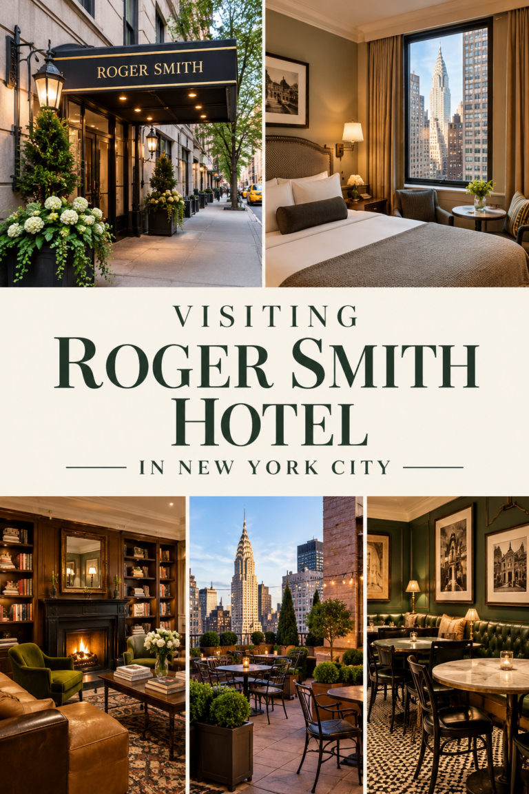 Visiting Roger Smith Hotel in New York City