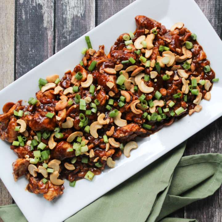 Slow Cooker Cashew Chicken