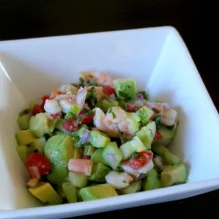 15 Minute Easy Shrimp Ceviche