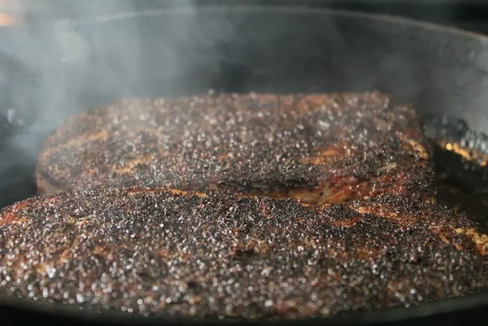 Step 5 Coffee Crusted Steaks