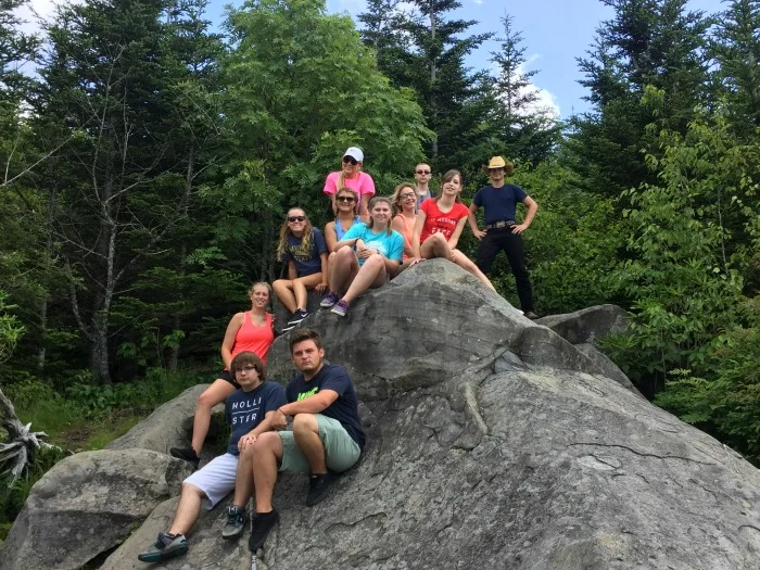 clingmans dome rock formation