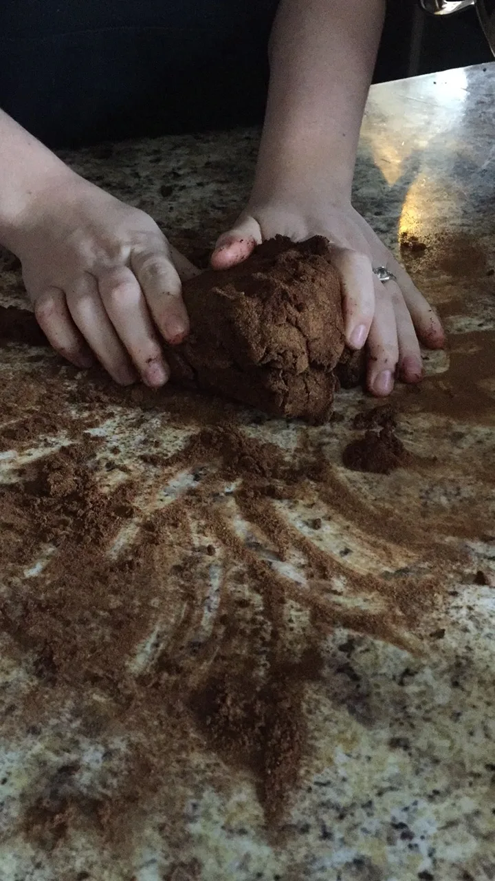 cinnamon dough ornaments