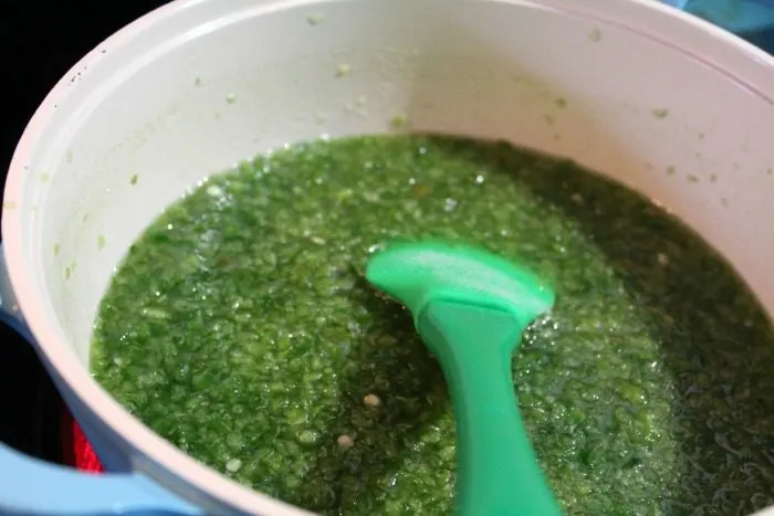 Green Pepper Jelly Step 2