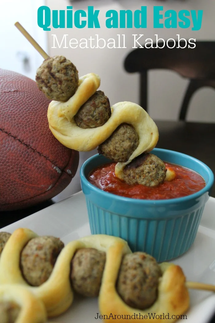 Quick and Easy Meatball Kabobs