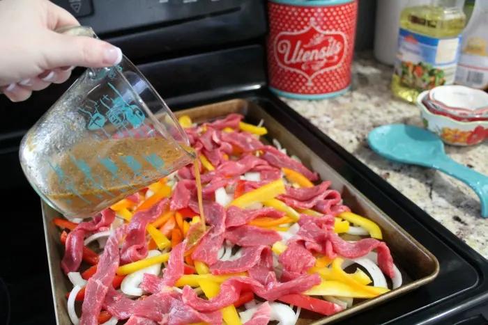 One Pan Steak Fajitas seasoning