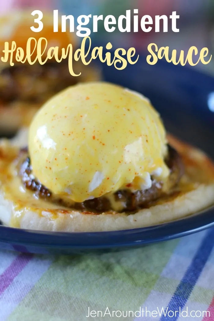 3 ingredient hollandaise sauce