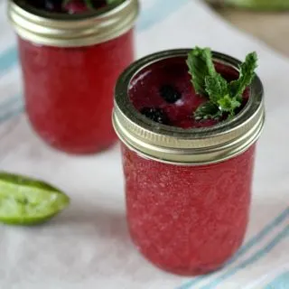 Blackberry Mint Spritzer