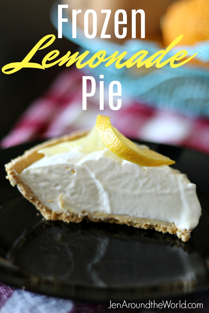 My frozen lemonade pie is the perfect summer dessert featuring my favorite brand -- Eagle Brand Sweetened Condensed Milk