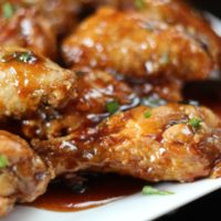 Sticky Baked Asian Wings