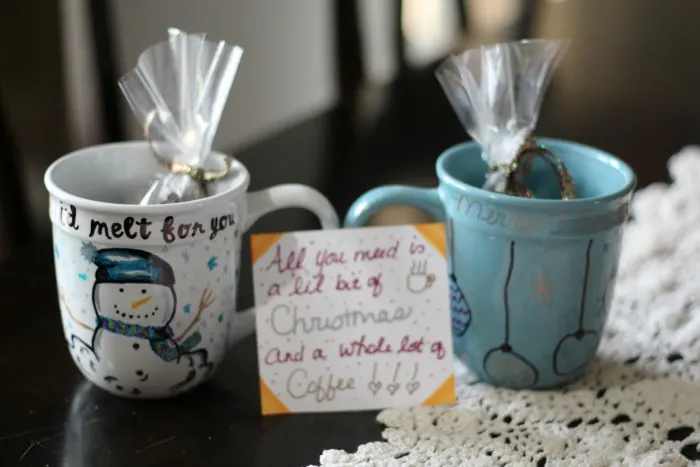 DIY Sharpie Mugs - Wedding Gift Idea - The DIY Lighthouse