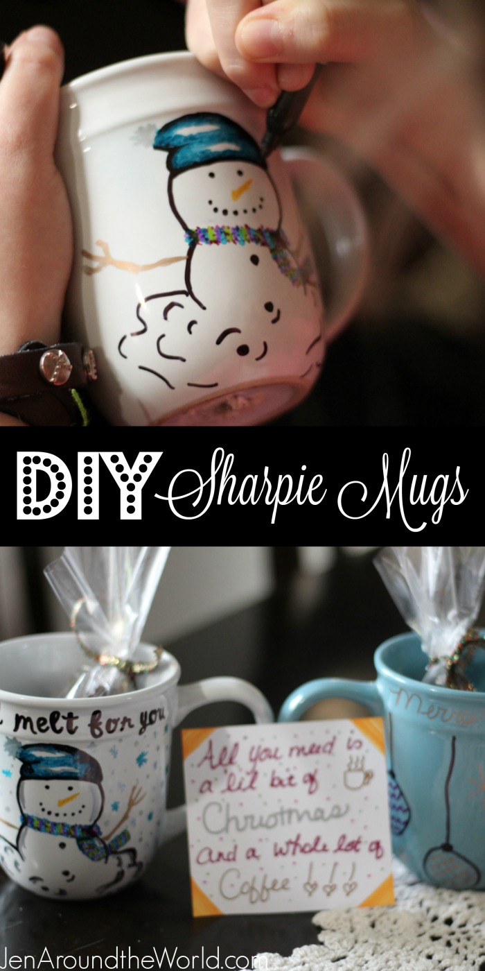 Folgers Share a Cup DIY Sharpie Mug