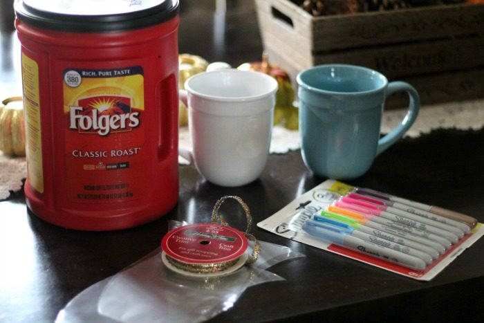 Folgers Share a Cup DIY Sharpie Mug