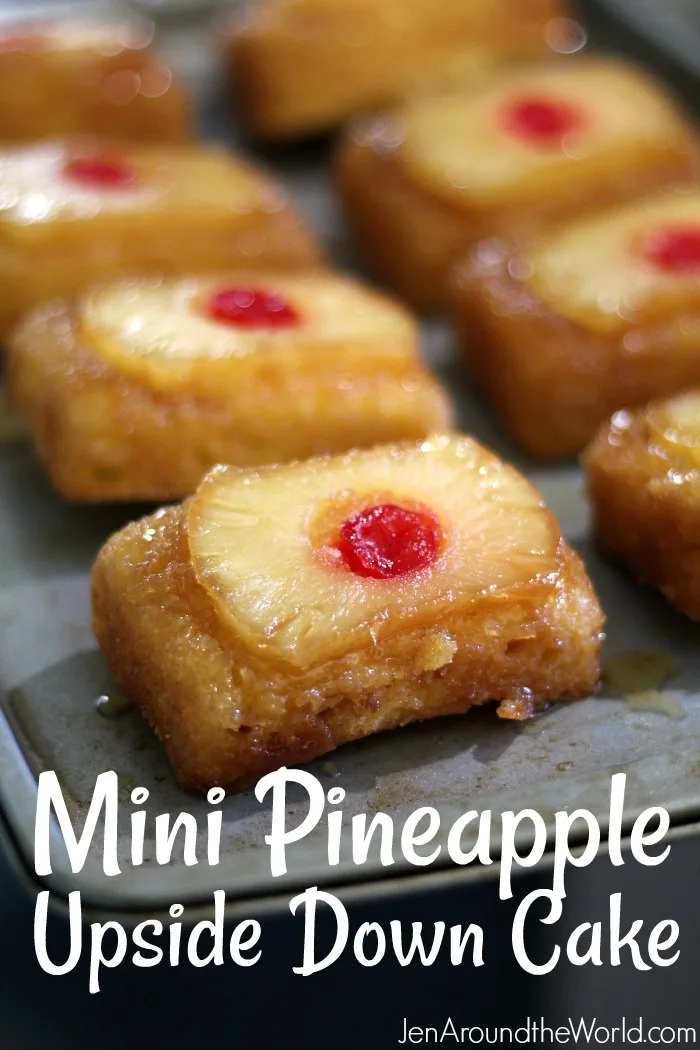 Mini Pineapple Upside Down Cakes