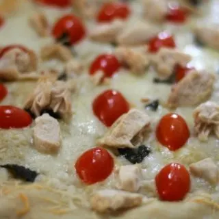 Chicken Margherita Pizza