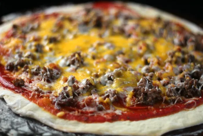 How to Make a 3 Meat Pizza from Scratch