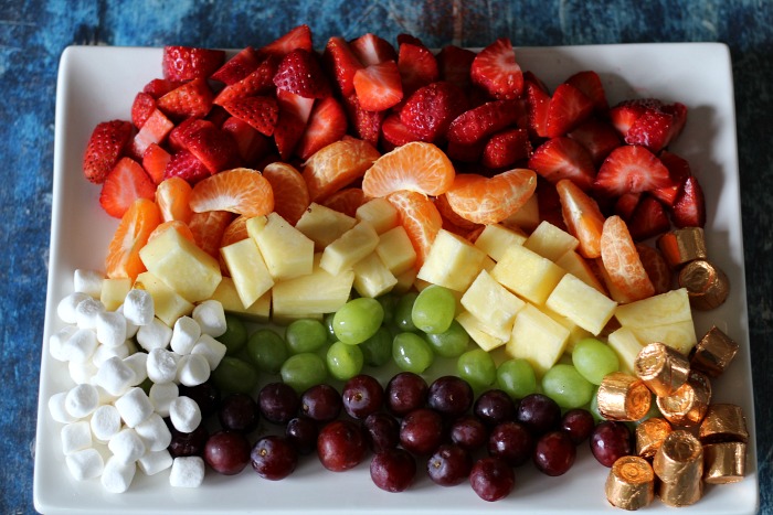 st patrick day fruit salad