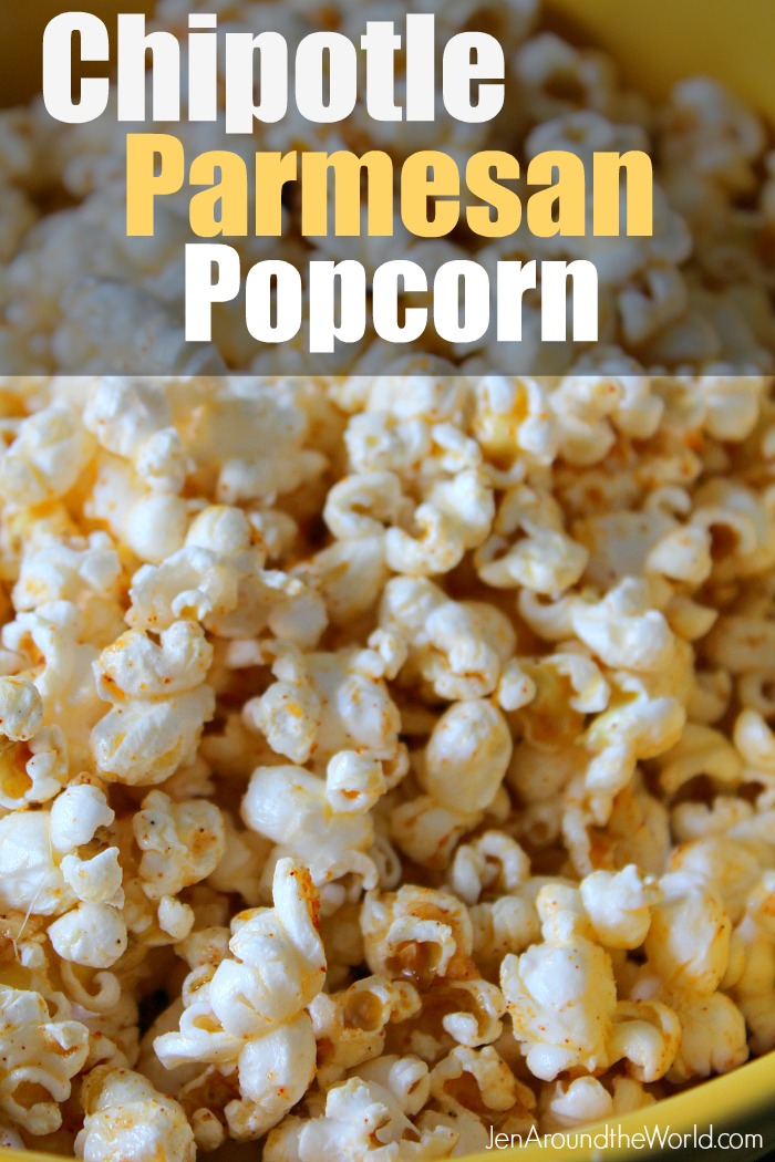 Chipotle Parmesan Popcorn