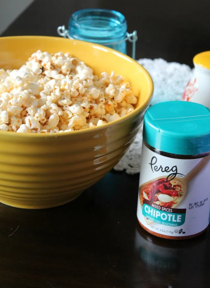 Chipotle Parmesan Popcorn