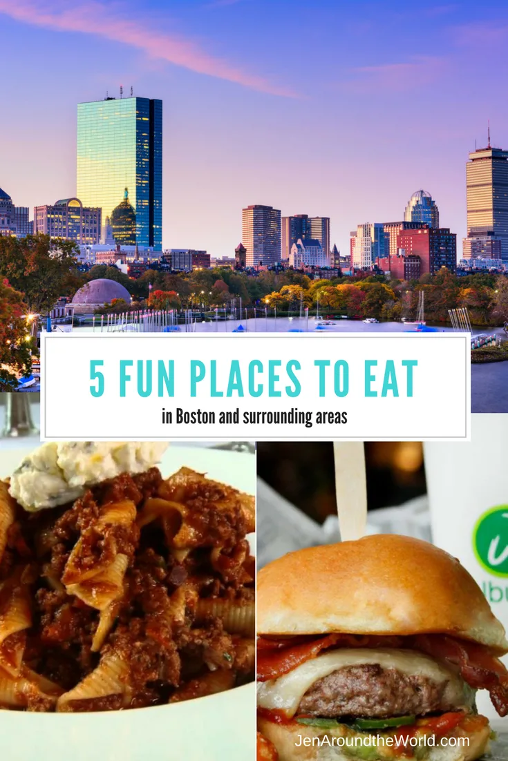 5 Fun Places to Eat in Boston