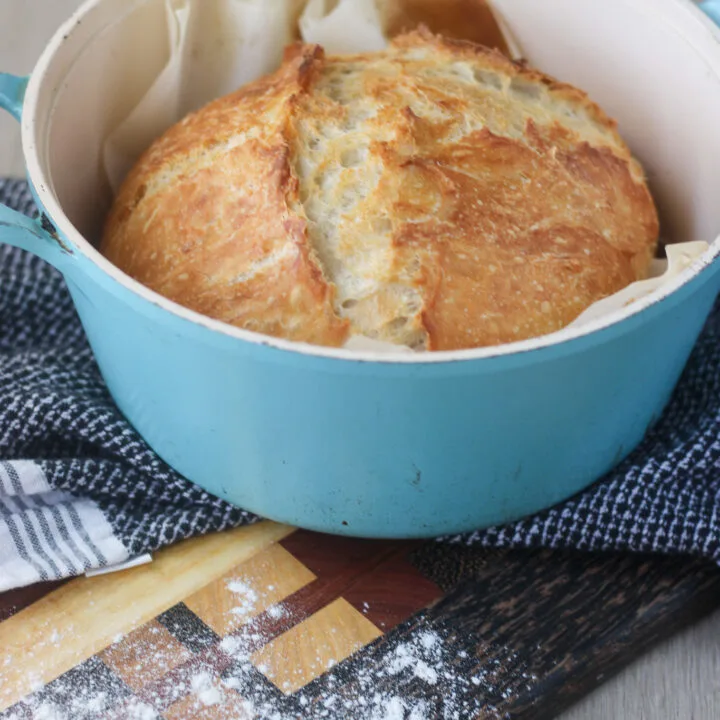 No Knead Dutch Oven Bread