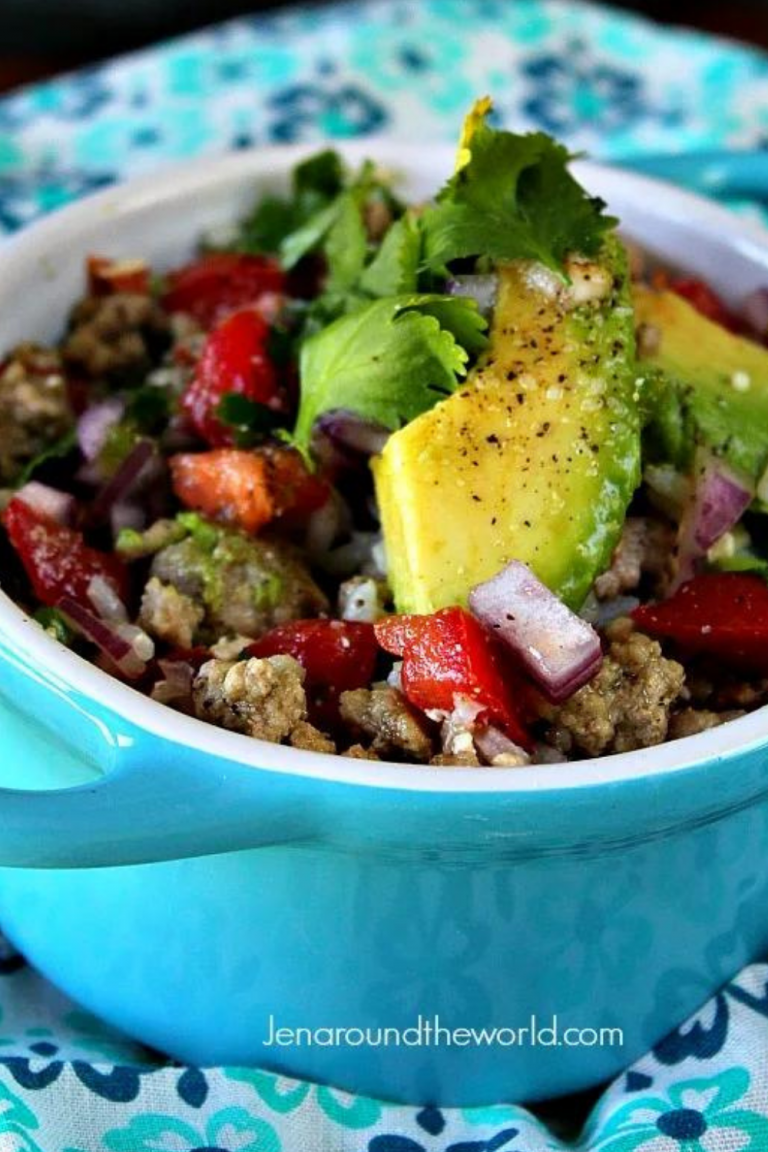 Easy Pork Burrito Bowl