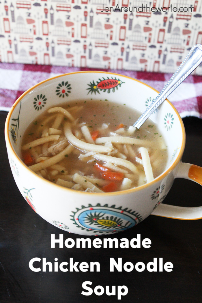 Homemade Chicken Noodle Soup