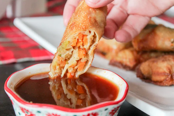 Homemade Pork and Vegetable Egg Rolls - Mission Food Adventure