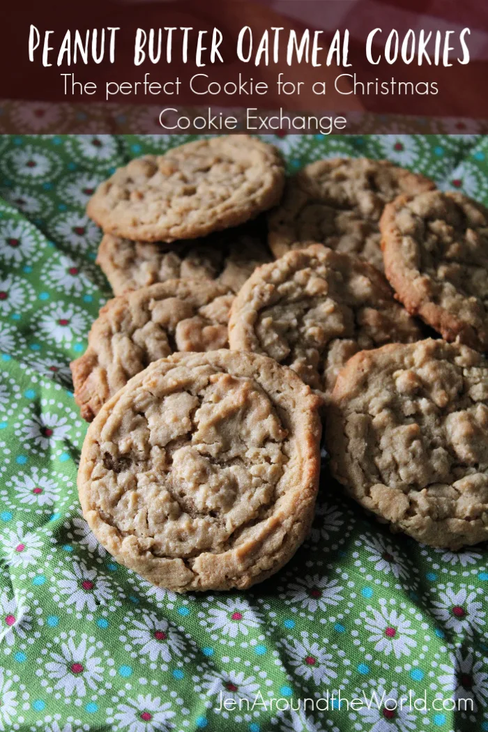 Peanut Butter Oatmeal Cookies