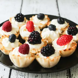 phyllo fruit cups