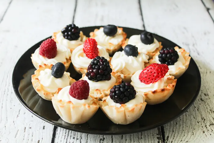 phyllo fruit cups