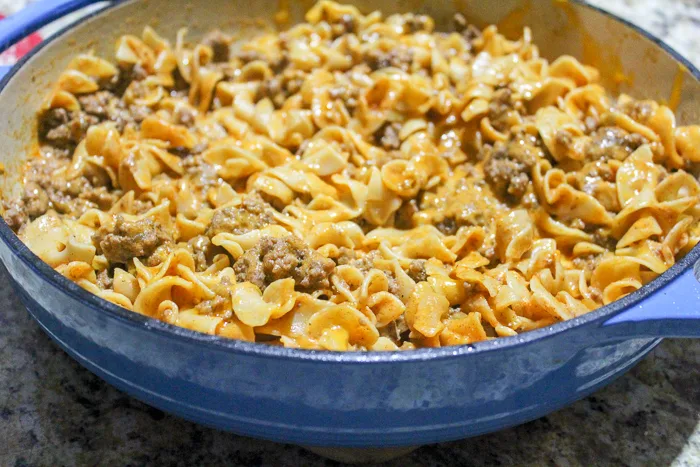 Cheeseburger Pasta